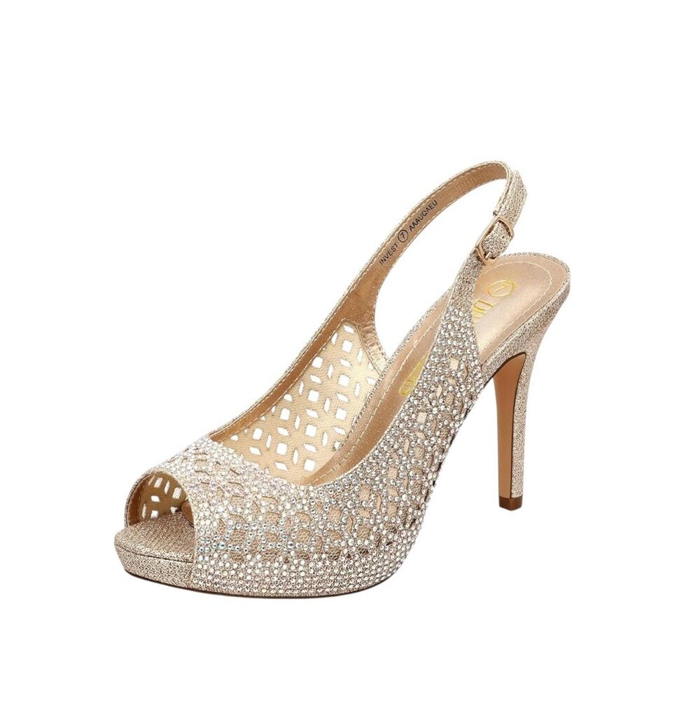 DREAM PAIRS High Heels Platform Dress Pumps Shoes 9.5